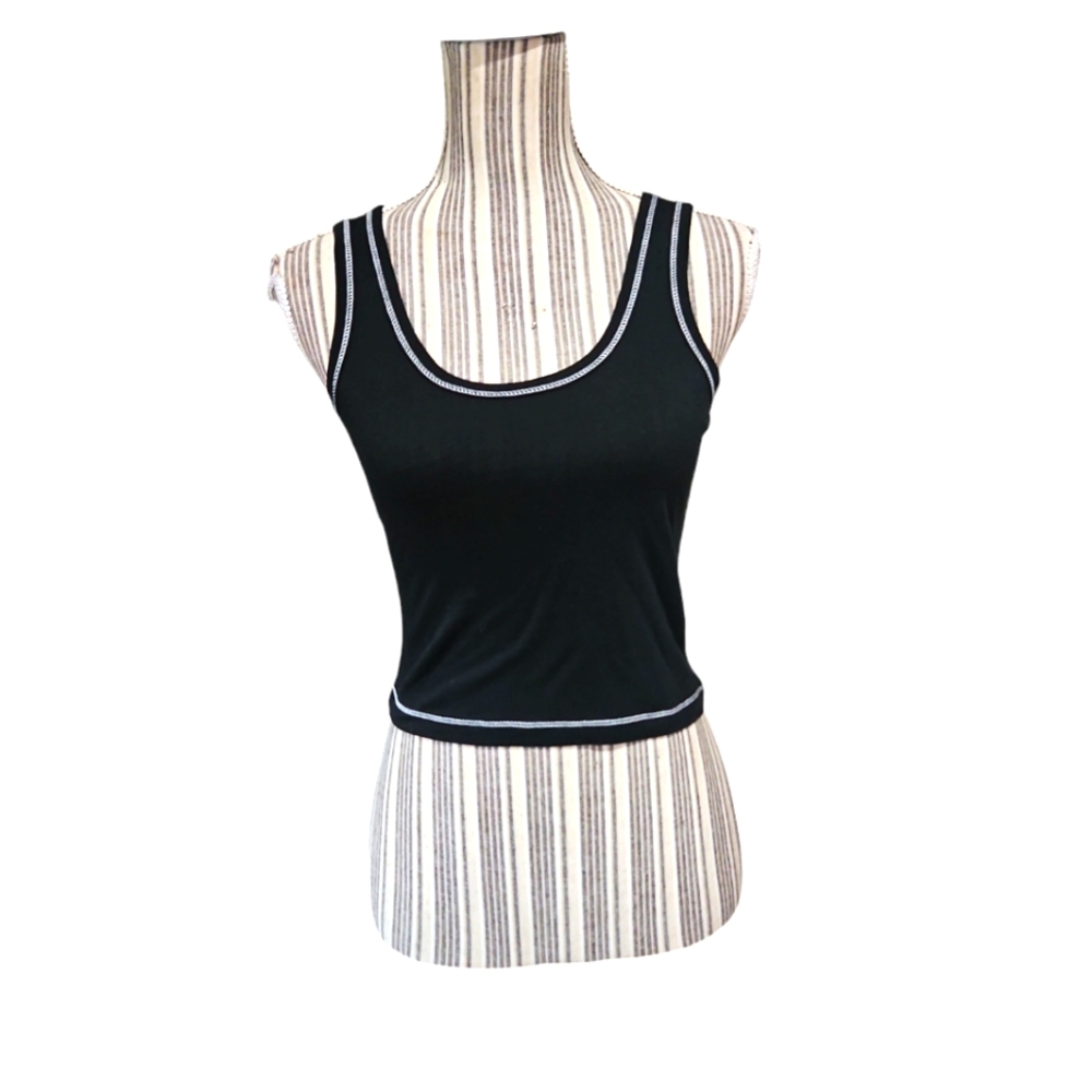 SUNDOWN By Splendid Women Tank Top Sleeveless  Tank Top Hair Scrunchie Size S